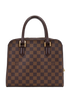Triana, &pound;595, Handbags, Brown, Canvas, Back view
